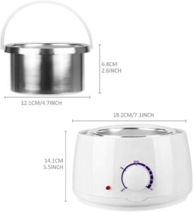 calentador de cera pro wax tamaño