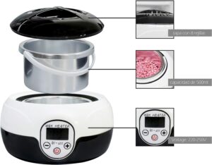 calentador de cera digital love crazy partes