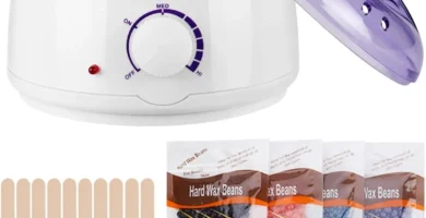 calentador de cera wolady redondeado