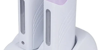 calentador de cera roll on vinteky doble rosa